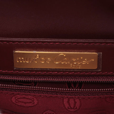 卡地亚皮革必须做肩袋波尔多WS15518