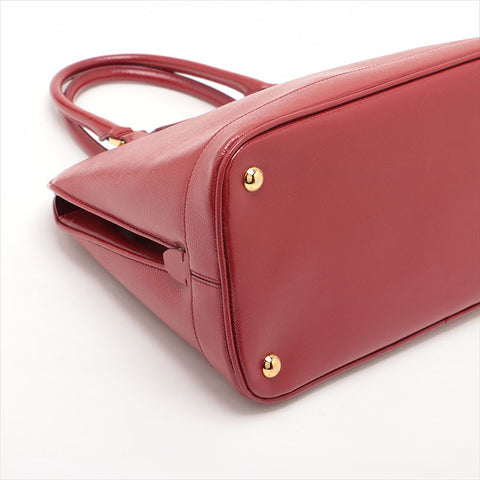 PRADA Patent leather Handbag Red WS15520