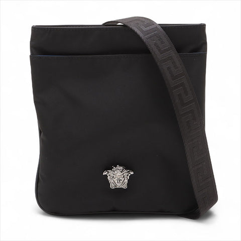 VERSACE Nylon Medusa Shoulder Bag black WS15530