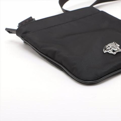 VERSACE Nylon Medusa Shoulder Bag black WS15530
