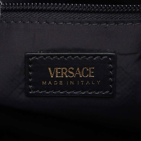 VERSACE Nylon Medusa 2way Shoulder Bag black WS15531