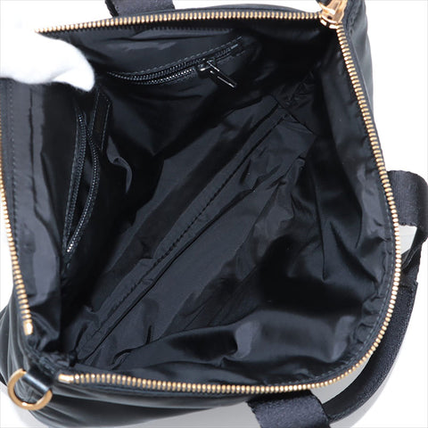 VERSACE Nylon Medusa 2way Shoulder Bag black WS15531
