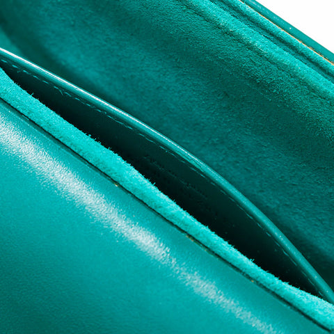 SAINT LAURENT PARIS leather Shoulder Bag green WS15541