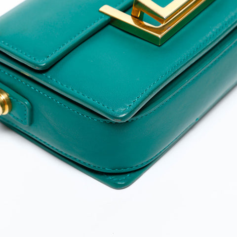 SAINT LAURENT PARIS leather Shoulder Bag green WS15541