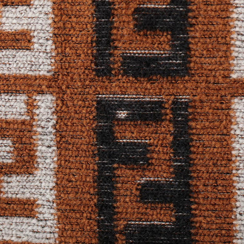 FENDI Size: 44 Zucchino pile fabric Short sleeve T-shirt Brown WS15545