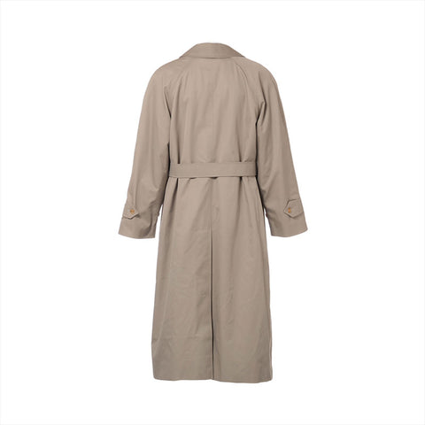 BURBERRY Size 10 Nova Check Trench Coat with Liner coat beige WS15547