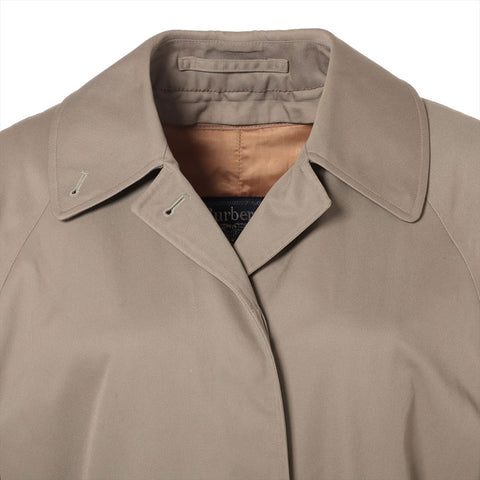 BURBERRY Size 10 Nova Check Trench Coat with Liner coat beige WS15547