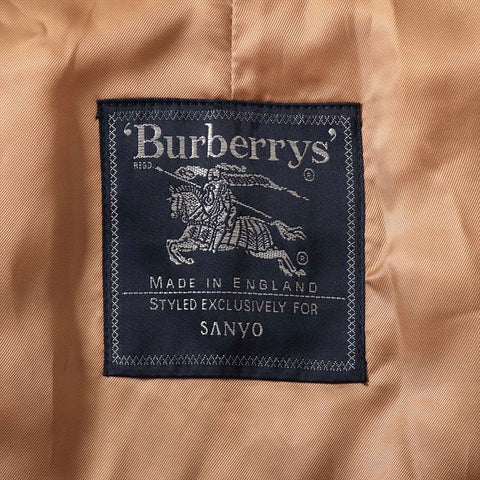 BURBERRY Size 10 Nova Check Trench Coat with Liner coat beige WS15547