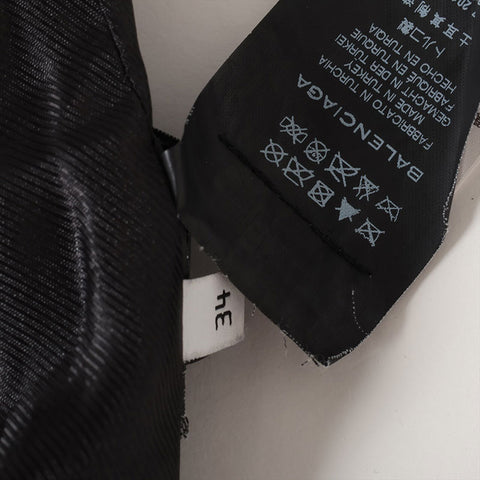 BALENCIAGA Leather rider lambskin size 38 Jacket black WS15548