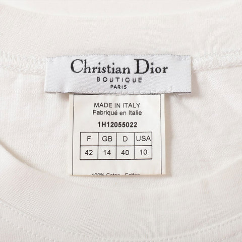 Christian Dior Short sleeve T-shirt white WS15550