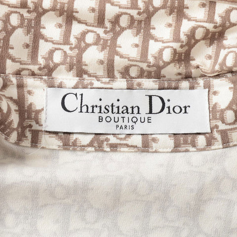 Christian Dior 2005 Trotter Oblique Size:36 Jacket Brown WS15552