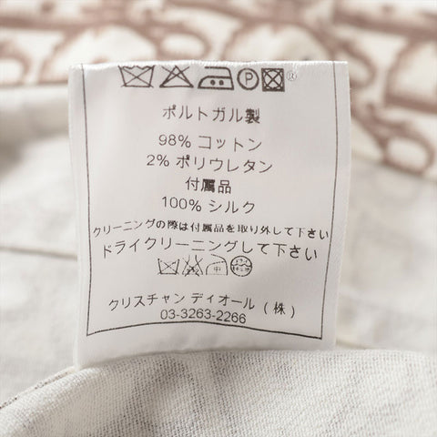Christian Dior 2005 Trotter Oblique Size:36 Jacket Brown WS15552
