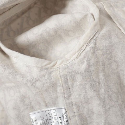 Christian Dior 2005 Trotter Oblique Size:36 Jacket Brown WS15552
