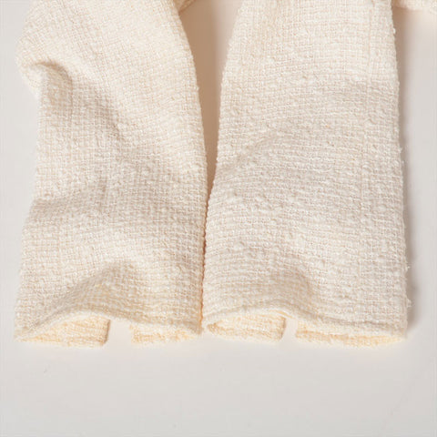 CHANEL Size: 38 Tweed 04C Set suit Ivory WS15553