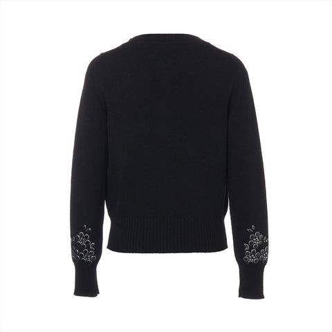 CHANEL Size:34 cashmere P43019 cardigan black WS15557
