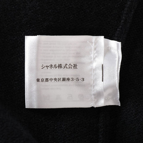 CHANEL Size:34 cashmere P43019 cardigan black WS15557