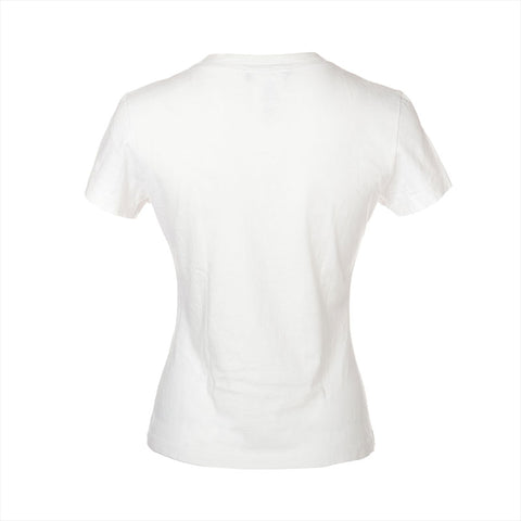 Christian Dior J'adore Print Cotton Size:38 Short sleeve T-shirt white WS15560