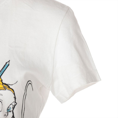 Christian Dior J'adore Print Cotton Size:38 Short sleeve T-shirt white WS15560