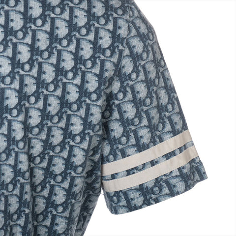 Christian Dior Size: 42 Trotter Cotton Short sleeve T-shirt blue WS15561