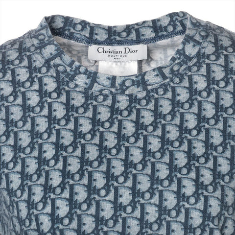 Christian Dior Size: 42 Trotter Cotton Short sleeve T-shirt blue WS15561