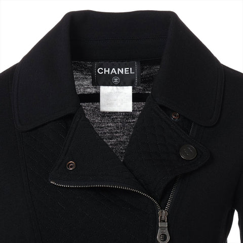 CHANEL Size:36 2010 COCO Mark Riders Jacket black WS15562