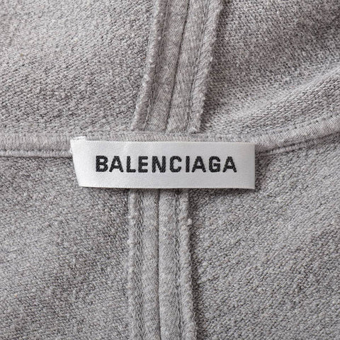 BALENCIAGA Size:S Logo 16aw Cotton Parker gray WS15564