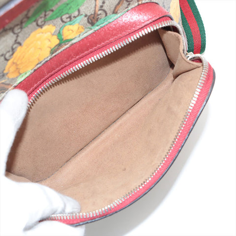 GUCCI GG Supreme Graphic PVC Backpack Â· Daypack beige WS15575