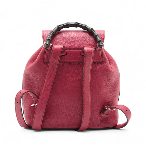 グッチ GUCCI バンブー レザー リュック・デイパック ピンク WS15578