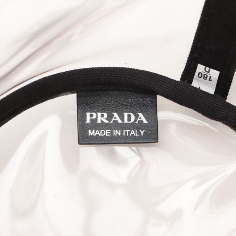 Prada互锁皮革肩带黑色WS15588