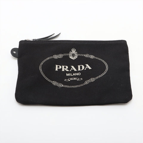 Prada互锁皮革肩带黑色WS15588