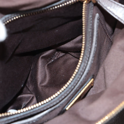 Miu Miu Vitello Shine 2way Ribbon手提包灰色WS15593