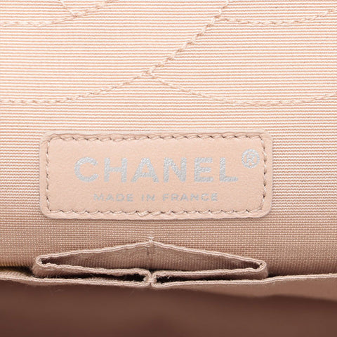 CHANEL 12 Series 2.55 Leather Chain 2008-2009 Shoulder Bag black WS15598