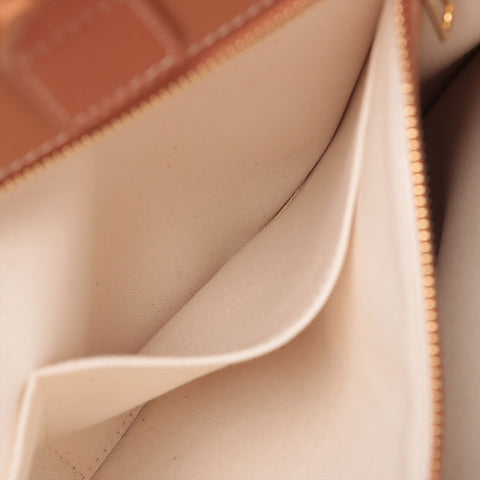 CELINE Vertical Cover White Beige Triomphe Canvas 2way Tote Bag beige WS15600