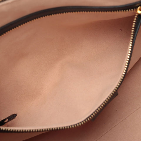 GUCCI Ophidia 2-way suede Boston bag Handbag black WS15601