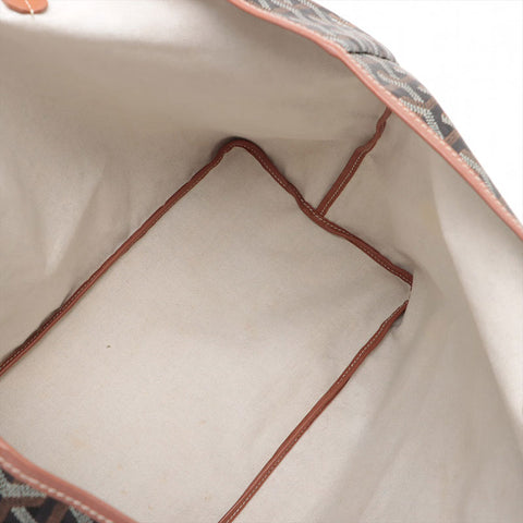 GOYARD Saint Louis PM Tote Bag Brown WS15605