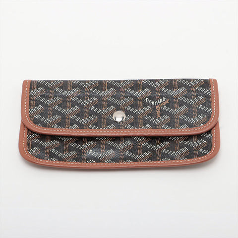GOYARD Saint Louis PM Tote Bag Brown WS15605