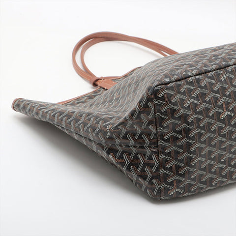 GOYARD Saint Louis PM Tote Bag Brown WS15605