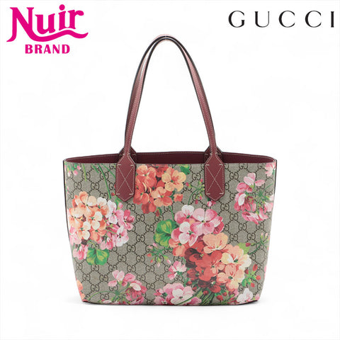 GUCCI Reversible GG Supreme Blossom Tote Bag pink WS15607