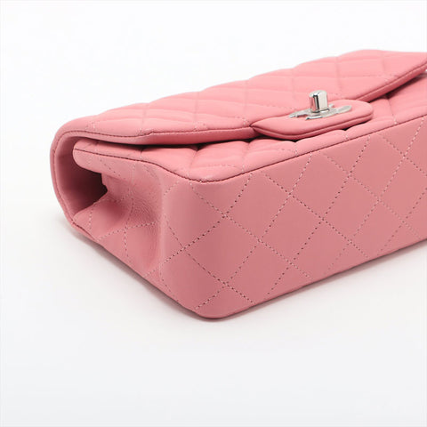 CHANEL No. 18 Mini Matelasse 20 Lambskin 2013-2014 Shoulder Bag pink WS15610