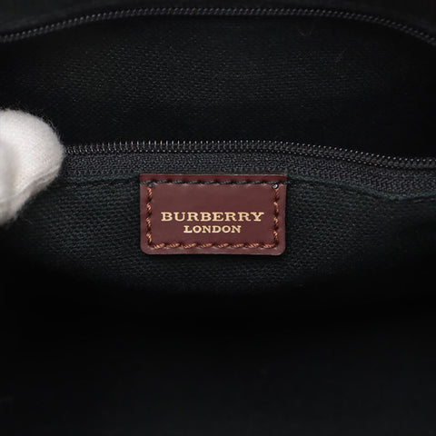 BURBERRY Novacheck PVC Handbag beige WS15618