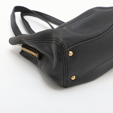 Miu Miu Leather 2way Handbag black WS15621