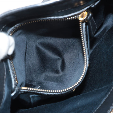 Miu Miu Leather 2way Handbag black WS15621