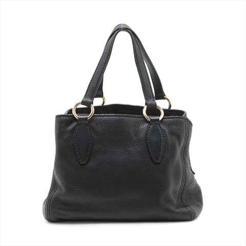 Miu Miu Leather 2way Handbag black WS15621