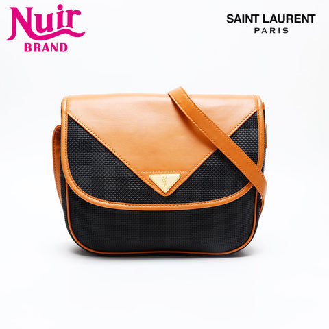 YVES SAINT LAURENT logo Shoulder Bag black WS15623