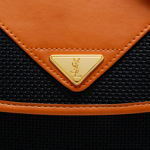 YVES SAINT LAURENT logo Shoulder Bag black WS15623