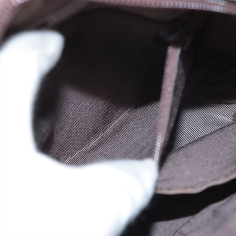 BURBERRY Nova check canvas Shoulder Bag beige WS15625