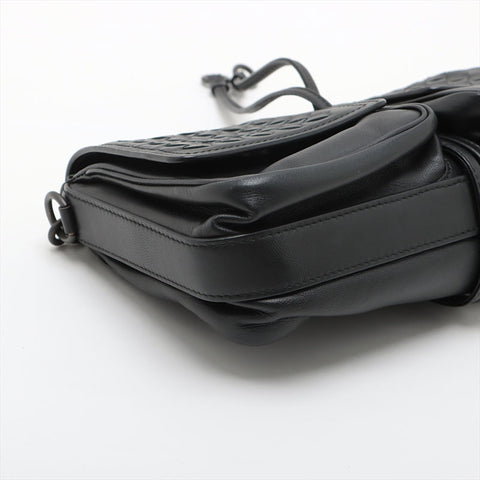 BOTTEGAVENETA INTRECCIATO Nappa leather Shoulder Bag black WS15629