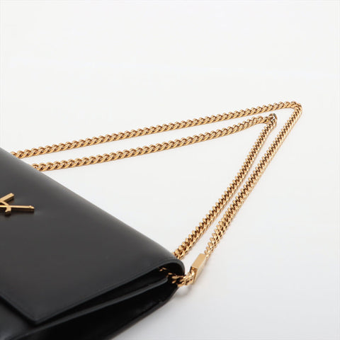 YVES SAINT LAURENT Leather Kate Shoulder Bag black WS15630