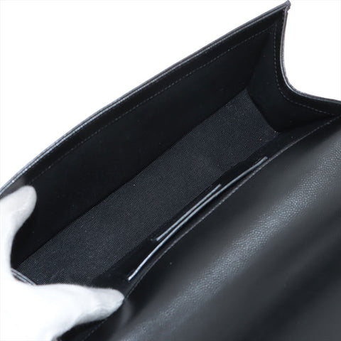 YVES SAINT LAURENT Leather Kate Shoulder Bag black WS15630