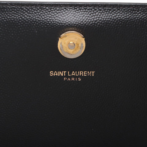 YVES SAINT LAURENT Leather Kate Shoulder Bag black WS15630